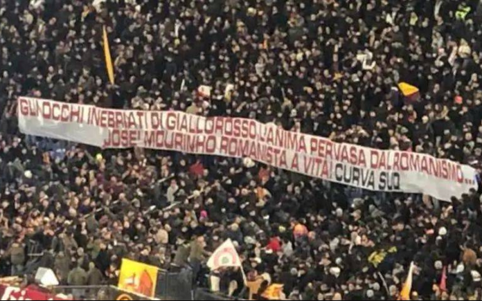 穆里尼奧感激球迷支持：為“終身羅馬主義者”而戰(zhàn)取勝！